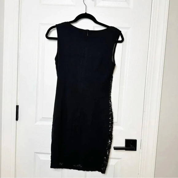 LUCY PARIS US S/EUR 38 Sleeveless‎ Round Neckline Sequin Sheath Mini Dress - Picture 8 of 8